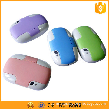 Portable power bank 4000mah with multi cord for digital devices